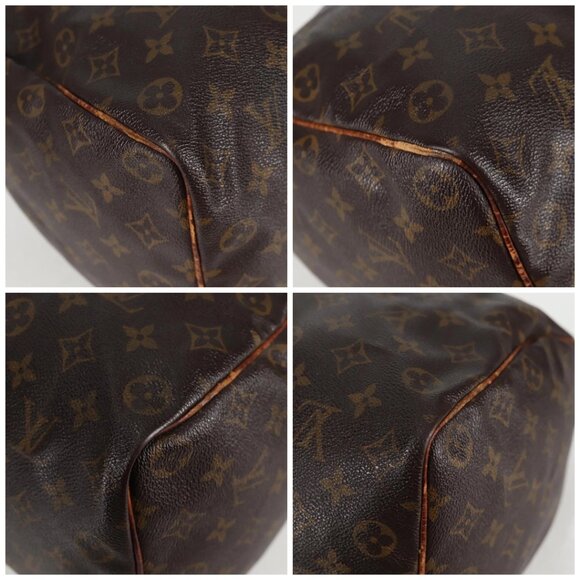 LOUIS VUITTON Monogram Speedy 35 Hand Bag - Picture 15 of 15